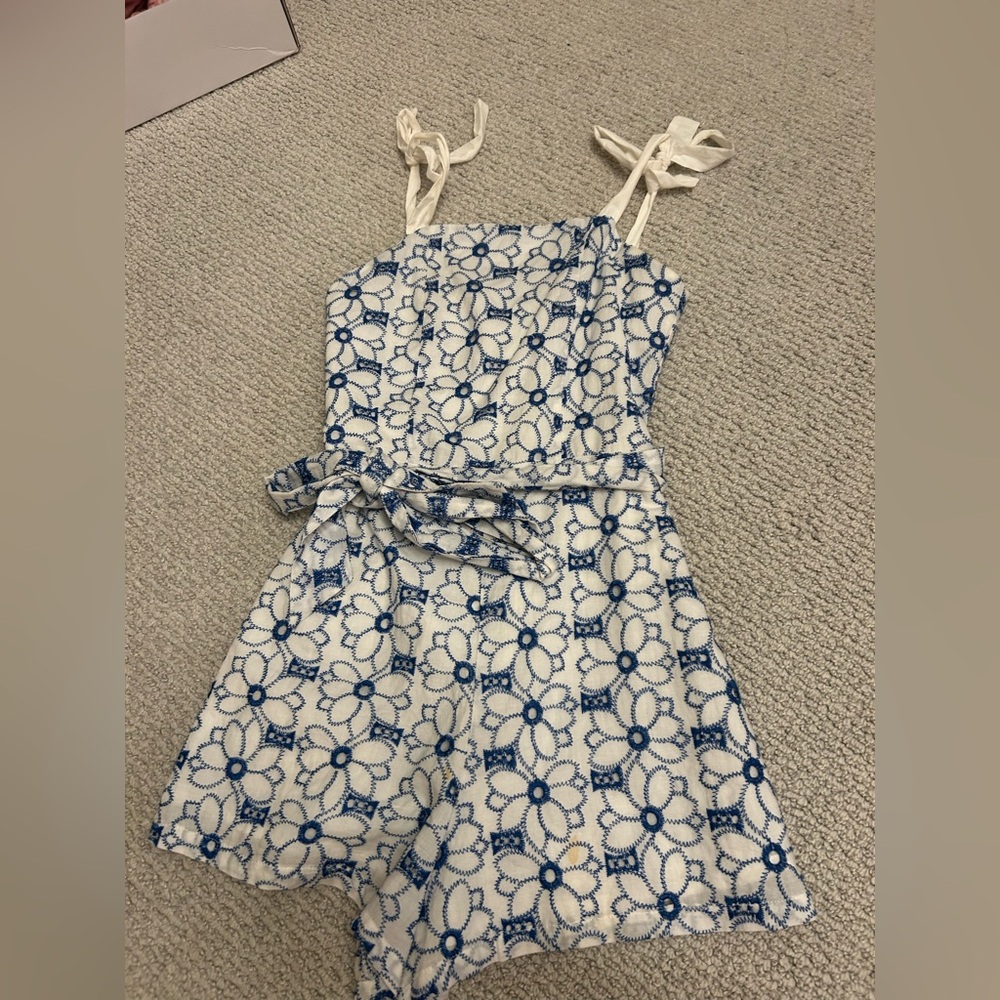 Miami floral romper
